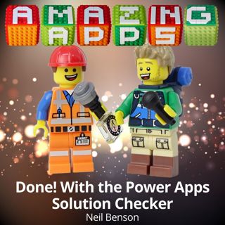 Done! With the Power Apps Solution Checker