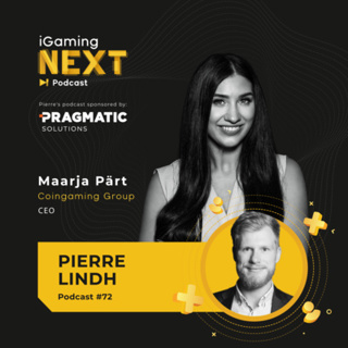 Pierre Lindh #71 - Maarja Pärt, CEO, The Coingaming Group (How a 30-year-old female CEO is revolutionising the iGaming industry)